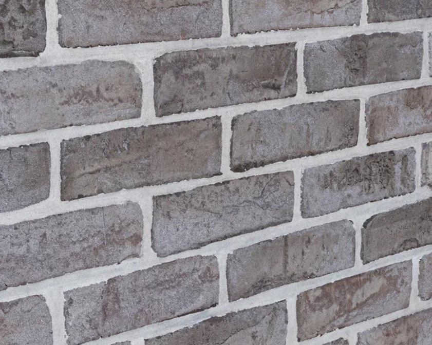 Кирпич облицовочный Faber Jar Петровский Штандарт, бело-коричневый