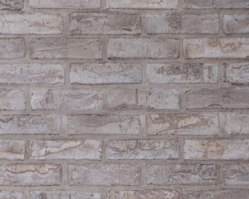 Кирпич облицовочный Faber Jar Петровский Штандарт, бело-коричневый