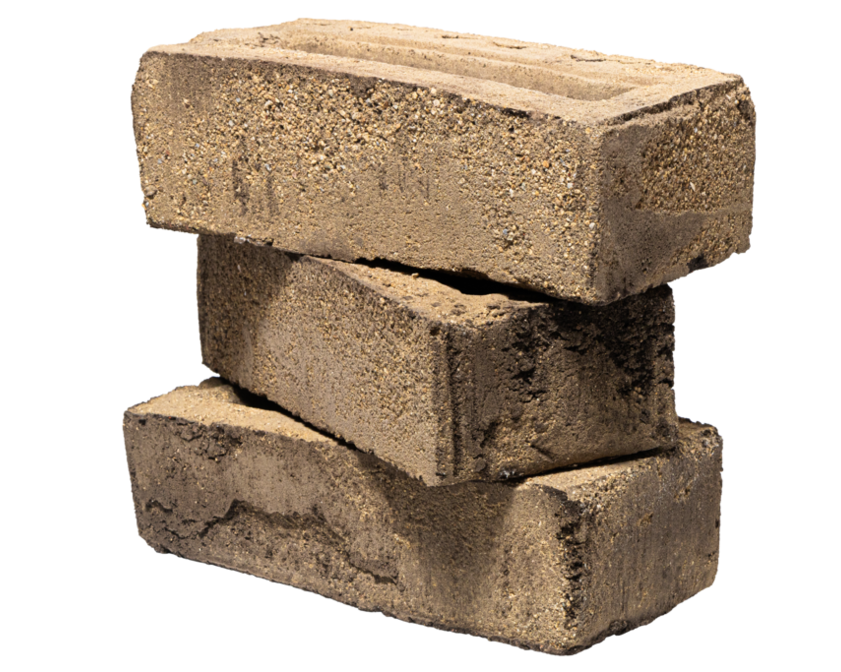 Кирпич облицовочный Faber Jar Петровский Штандарт, желто-коричневый