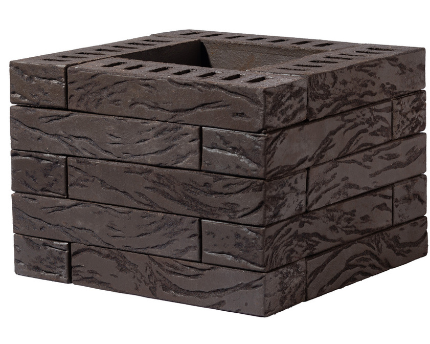 Кирпич облицовочный Ригель Faber Jar ФОНТАННЫЙ