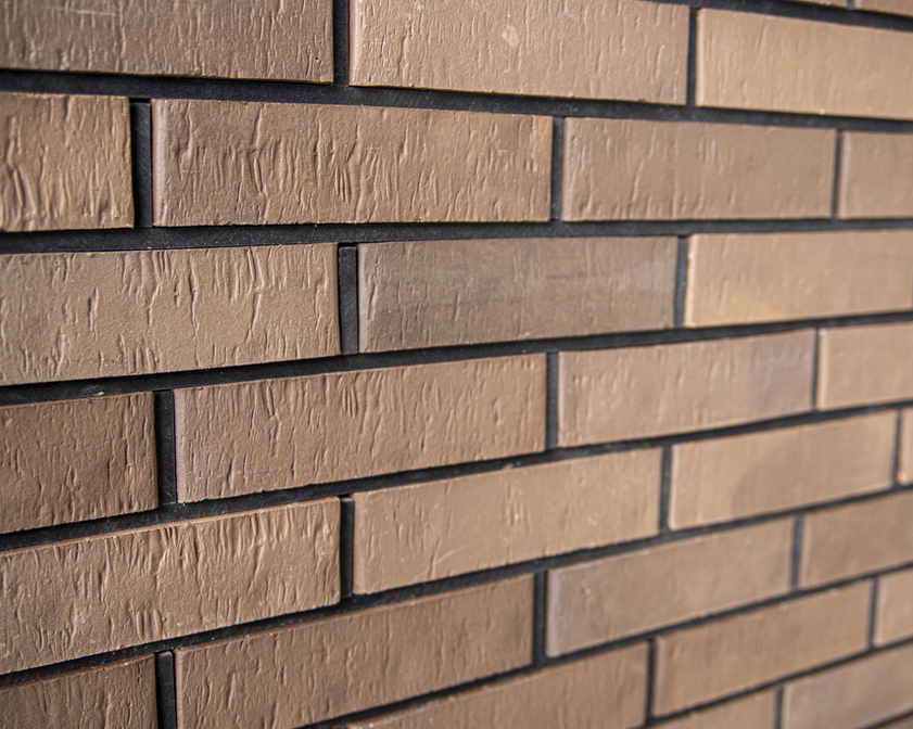 Клинкерный кирпич Керма Premium klinker коричневый