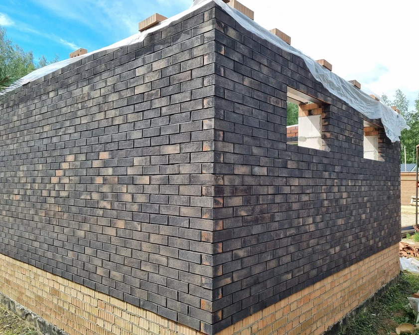 Кирпич клинкерный облицовочный Faber Jar 