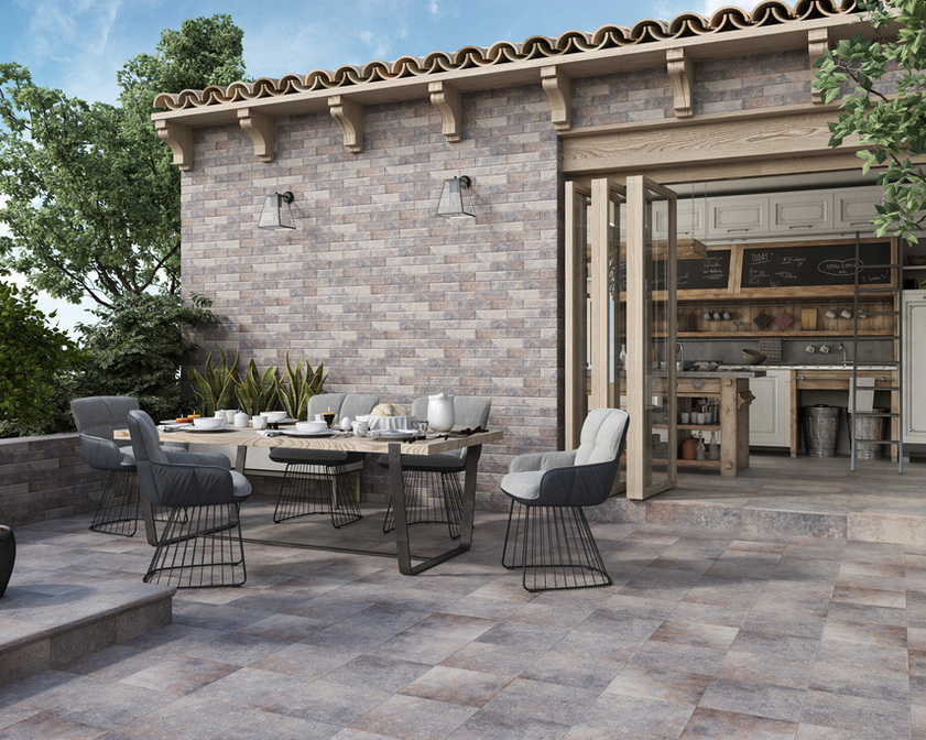 Клинкерная фасадная плитка Ceramika Paradyz